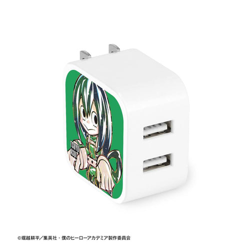『僕のヒーローアカデミア』蛙吹梅雨 デフォルメAni-Art 2ポートUSBアダプター【202508再販】